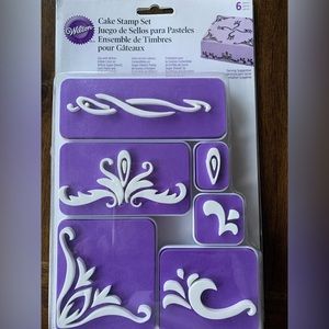 Wilton Cake Stamp Set